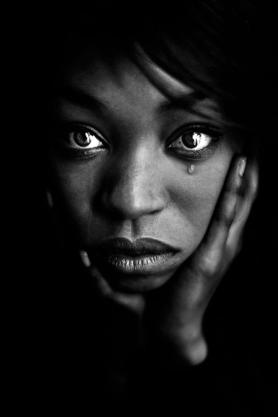 sad-black-woman-photo-courtesy-pintrest. make up with your spouse after a fight