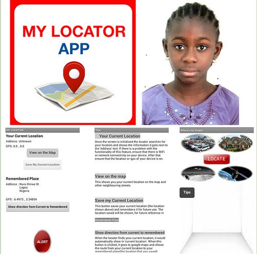 Tomisin:my locator app